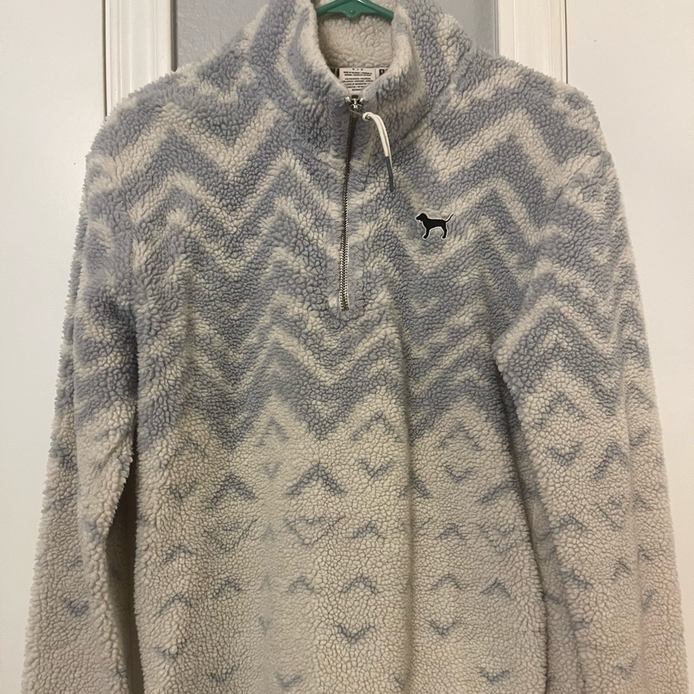 Pink (VS) teddy jacket